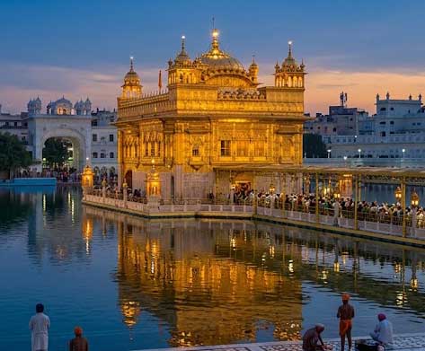 Golden TEmple in Amritsar